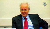 Slobodan Milošević u Haagu, tijekom suđenja za počinjene ratne zločine