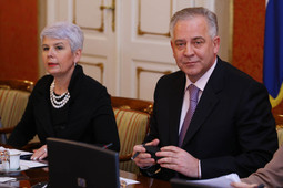 Jadranka Kosor i Ivo Sanader