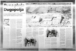 INTERNO IZDANJE SLOBODNE DALMACIJE bavi se preseljenjem u Dugopolje, desetak kilometara van Splita, što novinari smatraju krivim potezom