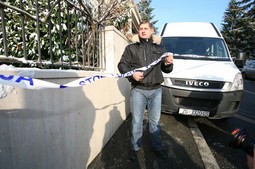 Policija je ogradila kuću Sanaderovih (Foto: M. Vrčković)