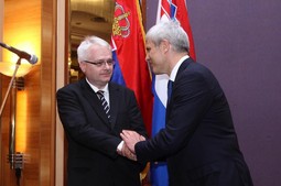 Ivo Josipović i Boris Tadić (Foto: Davor Puklavec/PIXSELL)