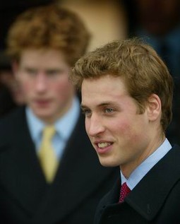 Princ William i njegov mlađi brat princ Harry