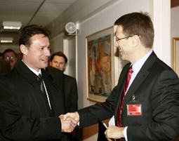 Gordan Jandroković i slovenski ministar Samuel Žbogar