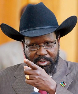 PREDSJEDNIK JUŽNOG
SUDANA SALVA KIIR
Prvi predsjednik nove države
istaknuo se kao vojni zapovjednik
pobunjeničkih snaga tijekom dva rata
za neovisnost Južnog Sudana