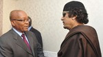 Zuma: Gadafi odbija napustiti Libiju