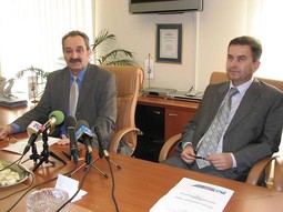 Dario Puljiz (desno), predsjednik uprave i suvlasnik Spačve