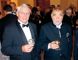 PRESIDENT MESIC awarded Zdenek Honek in 2006 with the tourism award for 'Person of the Year'