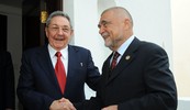 KUBANSKI KOLEGA S kubanskim predsjednikom Raúlom
Castrom susreo se u Egiptu