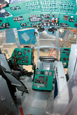 THE AP-34B AUTOPILOT was an integral part of the parts overhaul that were taken to Ukraine in 2005