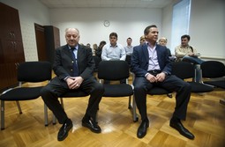 Mirko Novosel i Damir Vrbanović; Photo: Daniel Kasap/PIXSELL