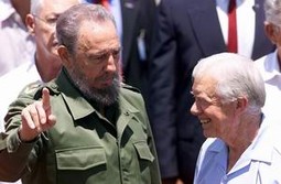 Jimmy Carter i Fidel Castro