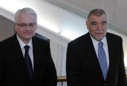 Ivo Josipović i Stjepan Mesić