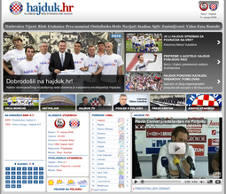 Web stranica  Hajduka