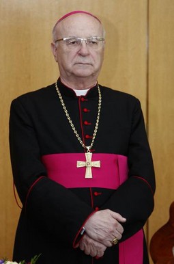 Predsjednik Hrvatske biskupske konferencije, nadbiskup Marin Srakić 