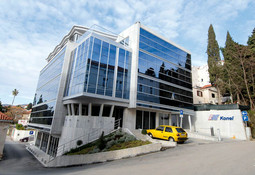 THE KONEL OFFICE BUILDING in Dubrovnik had its gala opening in the presence of top city officials