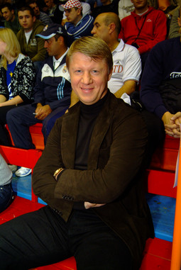 Konstantin Eremenko snimljen u maloj dvorani Doma sportova prilikom susreta Nacionala i Dinama iz Moskve u Ligi prvaka 2009.
