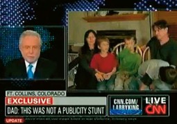 U CNN-ovoj emisiji 'Larry King Live' novinar Wolf Blitzer razotkrio je da su
otac i majka prevarili javnost i podignuta je optužnica protiv njih