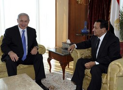 Benjamin Netanyahu i Hosni Mubarak (Reuters)