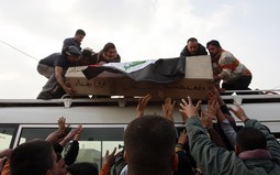 Snimka sa sprovoda u Bagdadu (Reuters)