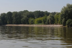 Primjer radova na obali Dunava
