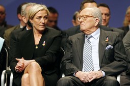 Vremena su opasna, svašta se može dogoditi; Marine Le Pen i otac Jean-Marie Le Pen