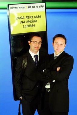 Tarik Filipović i njegov poslovni partner Vanja Sertić