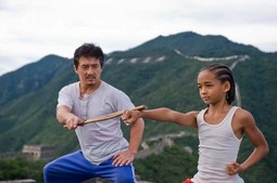 U remakeu filma 'Karate
Kid' s Jaden Smith glumi
Hana, učitelja kung-fua