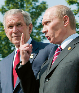 Američki predsjednik Bush nije očekivao da će ruski kolega Putin imati tako dobro pripremljen i razrađen prijedlog za raketni štit
