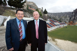 Boban i Železnjak u obnovu stadiona žele uložiti 2 mil. eura kako bi umjesto sadašnjih 4000 gledatelja mogao primiti 10.000