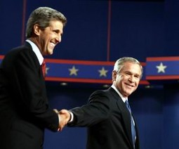 Rezultat ispitivanja javnog mnijenja u Newsweeku mnoge je iznenadio: premoćni pobjednik u prvoj predsjedničkoj debati je John Kerry, a on je, nakon što je dugo zaostajalo za Bushom, preuzeo i minimalno vodstvo u predsjedničkoj trci.