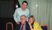 PROSLAVA 80. rođendana sa sinom Ivanom i kćeri Anom, koja živi u Chicagu