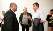 Tomislav Grahovac
(lijevo) kandidat
je za predsjednika
ZŠS-a, a podršku
na predstavljanju
programa dao mu je
Zoran Gobac (desno)