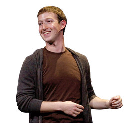 MLADI
MILIJARDER
Mark Zuckerberg, jedan od tvoraca
Facebooka, postao je milijarder
zahvaljujući svojoj inovaciji
