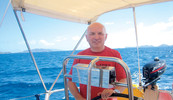 ZALJUBLJEN U MORE Vrsni jedriličar Goranko Fižulić za kormilom svoje jedrilice kod otoka Tortola na Karibima