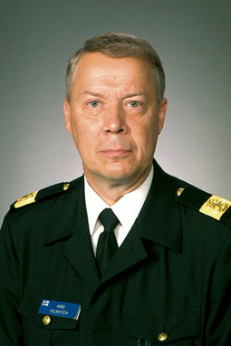 Viceadmiral Hans Holmström, zapovjednik finske ratne mornarice