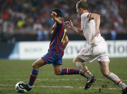 Pedro postiže pogodak za Barcelonu