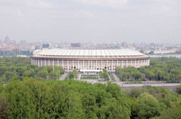 STADION LUŽNJIKI u središtu Moskve gdje će finalnu utakmicu Lige prvaka igrati Manchester United i Chelsea