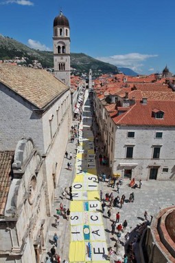 Mreža svijeta u Dubrovniku (Foto: Pixsell)