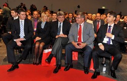 Zoran Milanović, Milanka Opačić, Zlatko Komadina, Vojko Obersnel, Branko Grčić; foto: Goran Stanzl/PIXSELL
