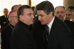 Zoran Milanović i Josip Bozanić. Photo: Jurica Galoić/PIXSELL