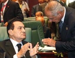 Hosni Mubarak i Ahmad Abu Al-Gheit (Reuters)