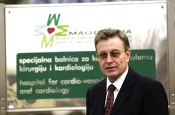 POKOJNI DIREKTOR
MAGDALENE Ivan Drpić s Mihajlom Šestom i skupinom investitora uložio je u tu kliniku 22
milijuna