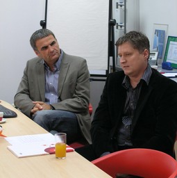 Vladimir Rabljenović, VIPnet, predsjedavajući Vijeca CIX-a i Ivan Marić, zamjenik ravnatelja Srca