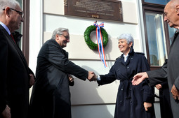 Miroslav Tuđman i Jadranka Kosor (Foto: Vlada RH)