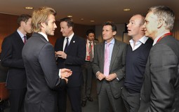 Prince William, David Beckham, David Cameron, Sebastian Coe, Alan Shearer i Gary Lineker (Reuters)