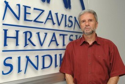 Predsjednik Nezavisnih hrvatskih sindikata (NHS) Krešimir Sever 