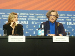 Barbara Kauffman i Wim Wenders: (Foto: D. Sinovčić)