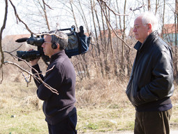 REDATELJ Eduard Galić sa snimateljem na snimanju serije 'Heroji Vukovara'