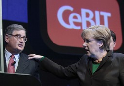Samuel Palmisano iz IBM-a i Angela Merkel (Reuters)