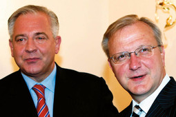 Ivo Sanader i Oli Rehn